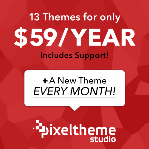 Pixel Theme Studio Banner